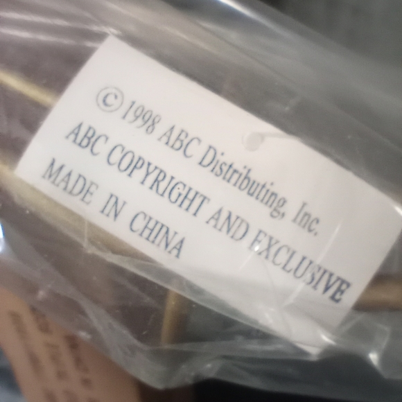 Vintage 90s 26" Vertical Gold Triple Sconce Scrolled Metal Candle Holder NWT - Picture 3 of 3